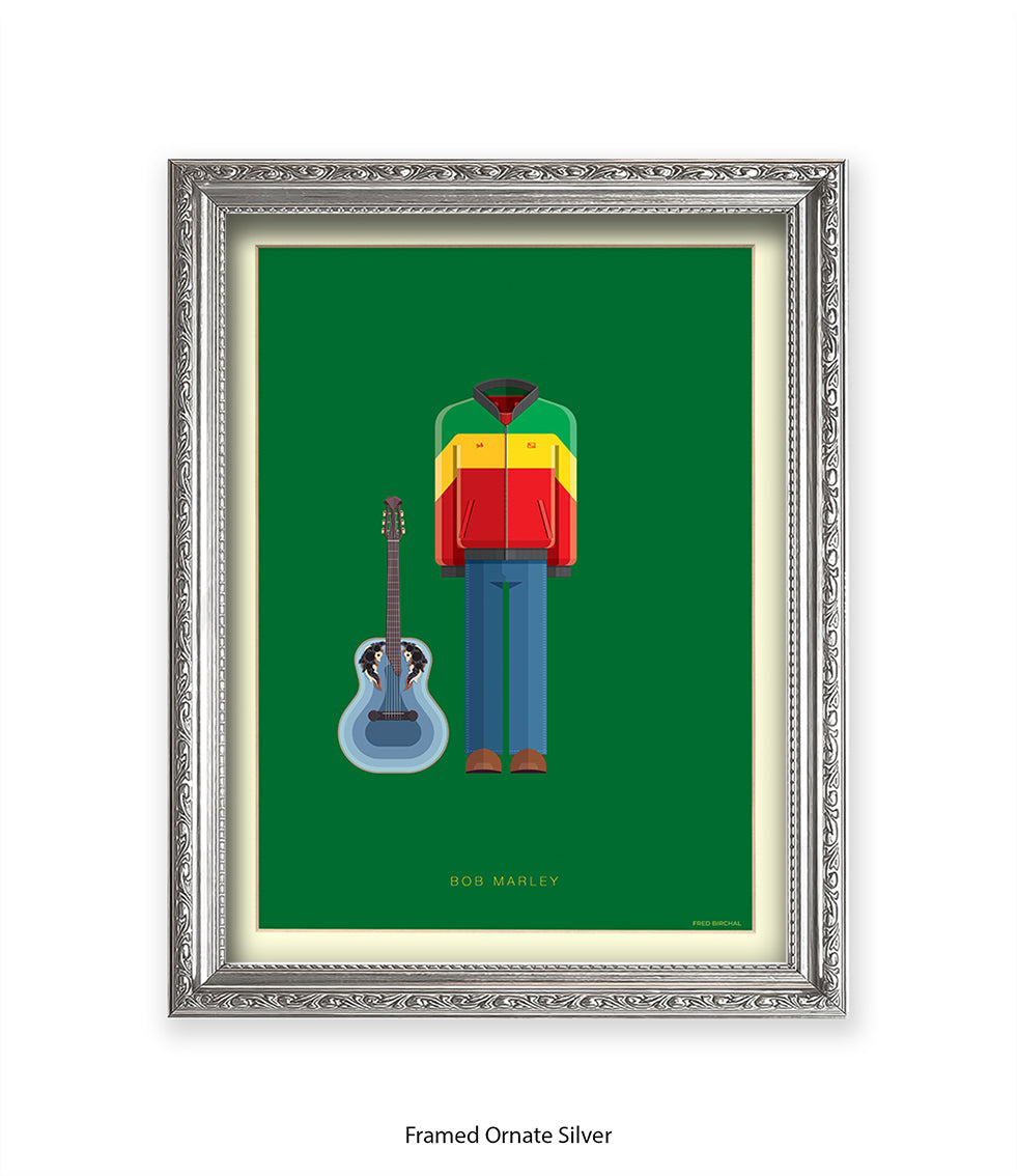 Bob Marley Fred Birchal Art Print