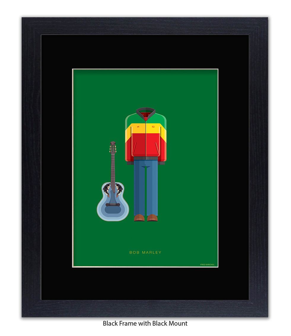 Bob Marley Fred Birchal Art Print