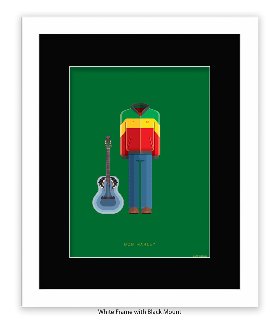 Bob Marley Fred Birchal Art Print