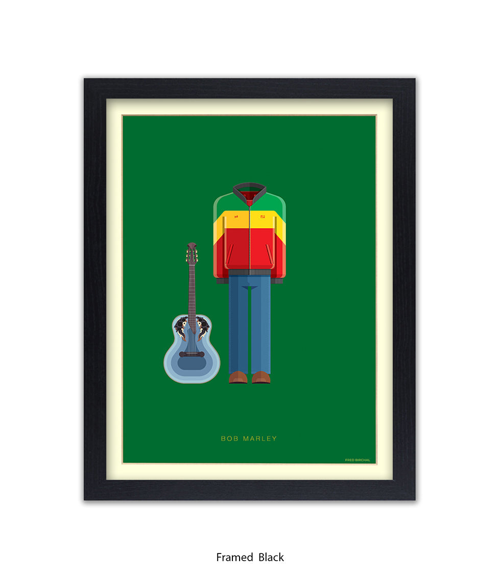Bob Marley Fred Birchal Art Print