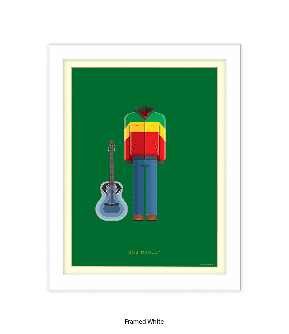 Bob Marley Fred Birchal Art Print