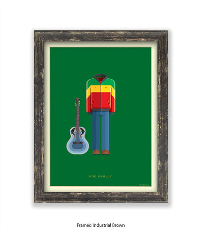 Bob Marley Fred Birchal Art Print