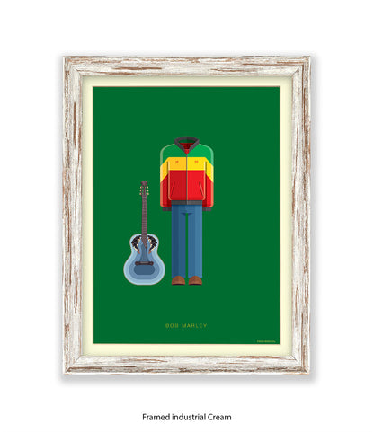 Bob Marley Fred Birchal Art Print