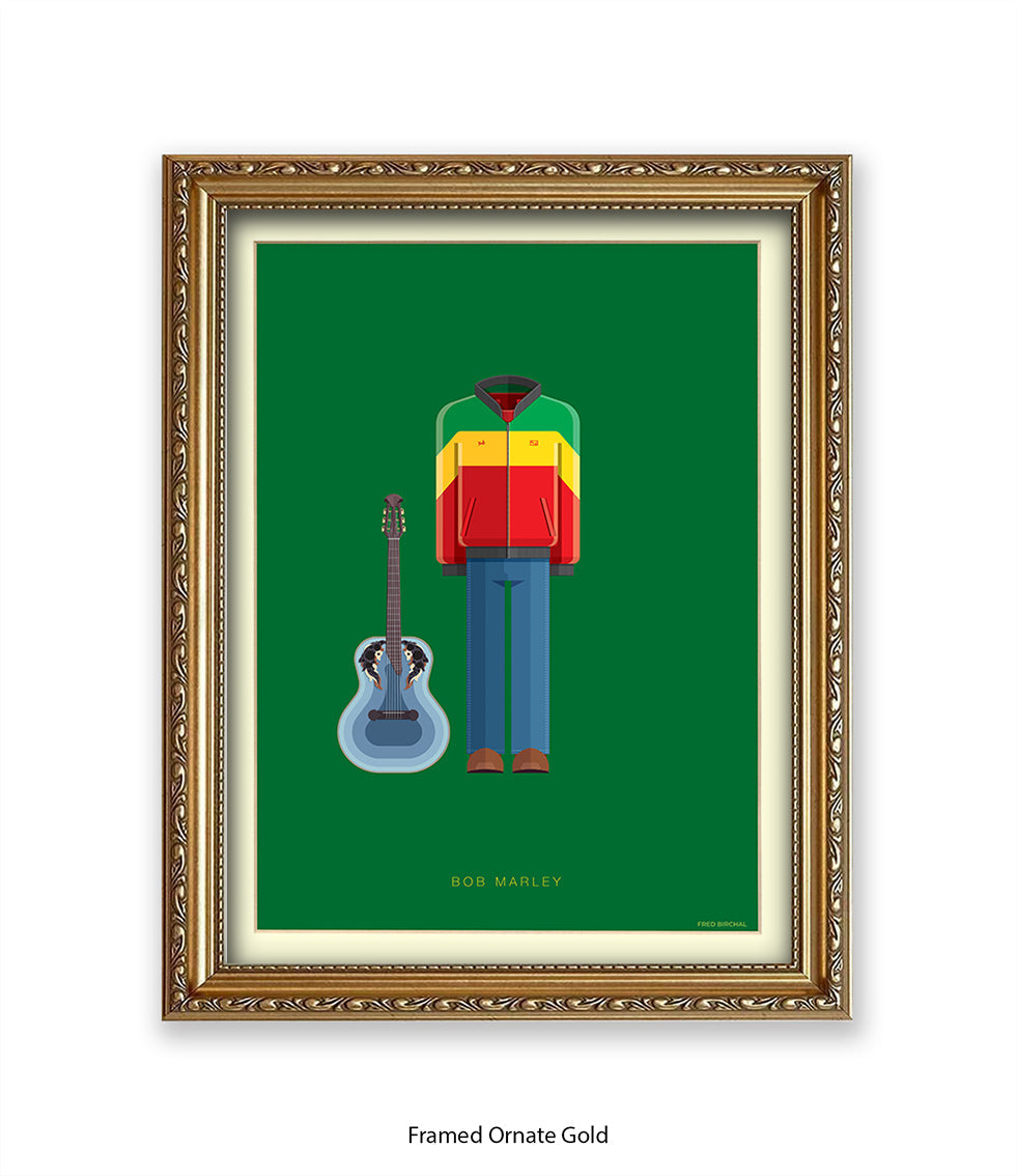 Bob Marley Fred Birchal Art Print
