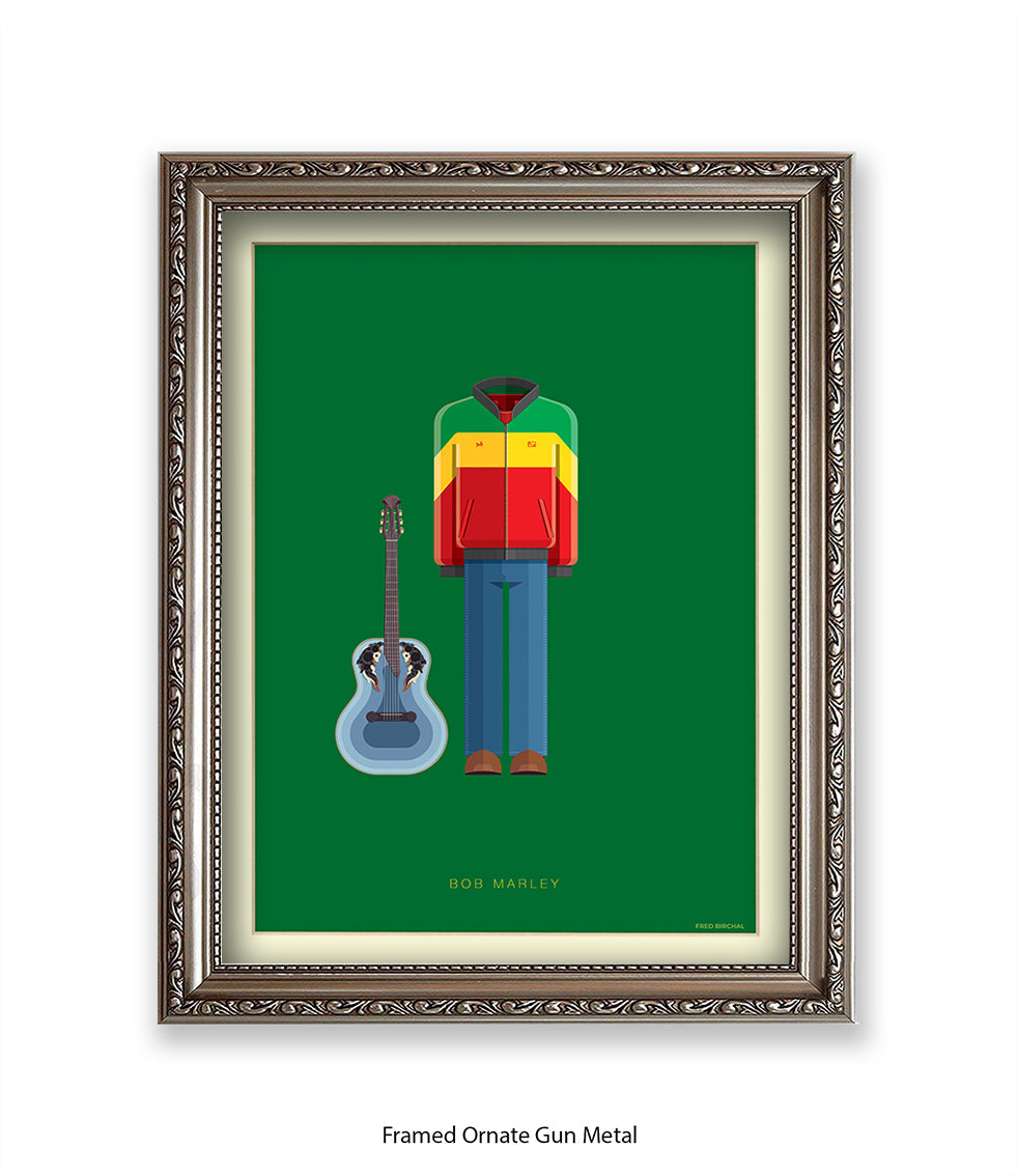Bob Marley Fred Birchal Art Print
