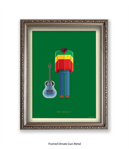 Bob Marley Fred Birchal Art Print