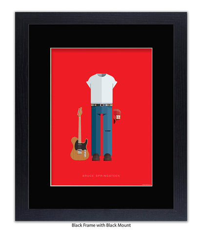 Bruce Springsteen Fred Birchal Art Print