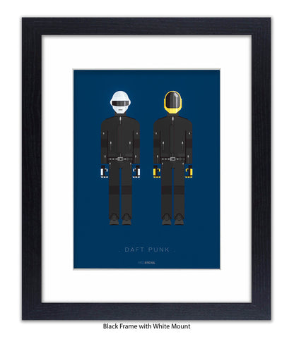 Daft Punk Fred Birchal Art Print