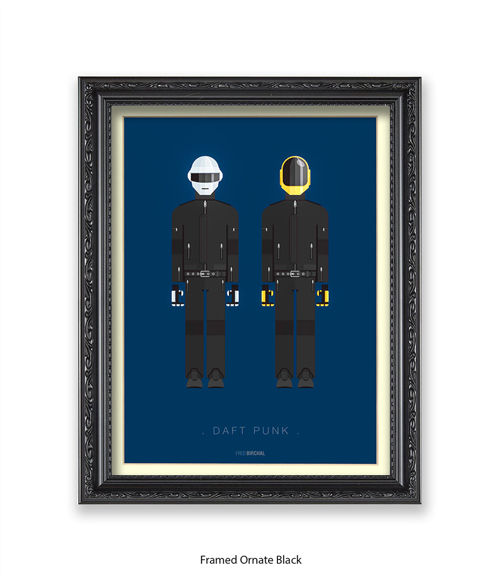 Daft Punk Fred Birchal Art Print