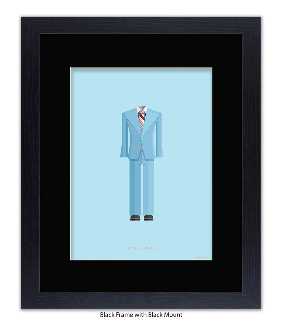 David Bowie Blue Fred Birchal Art Print