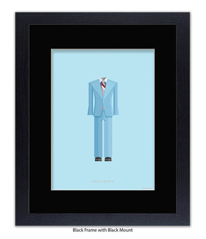 David Bowie Blue Fred Birchal Art Print