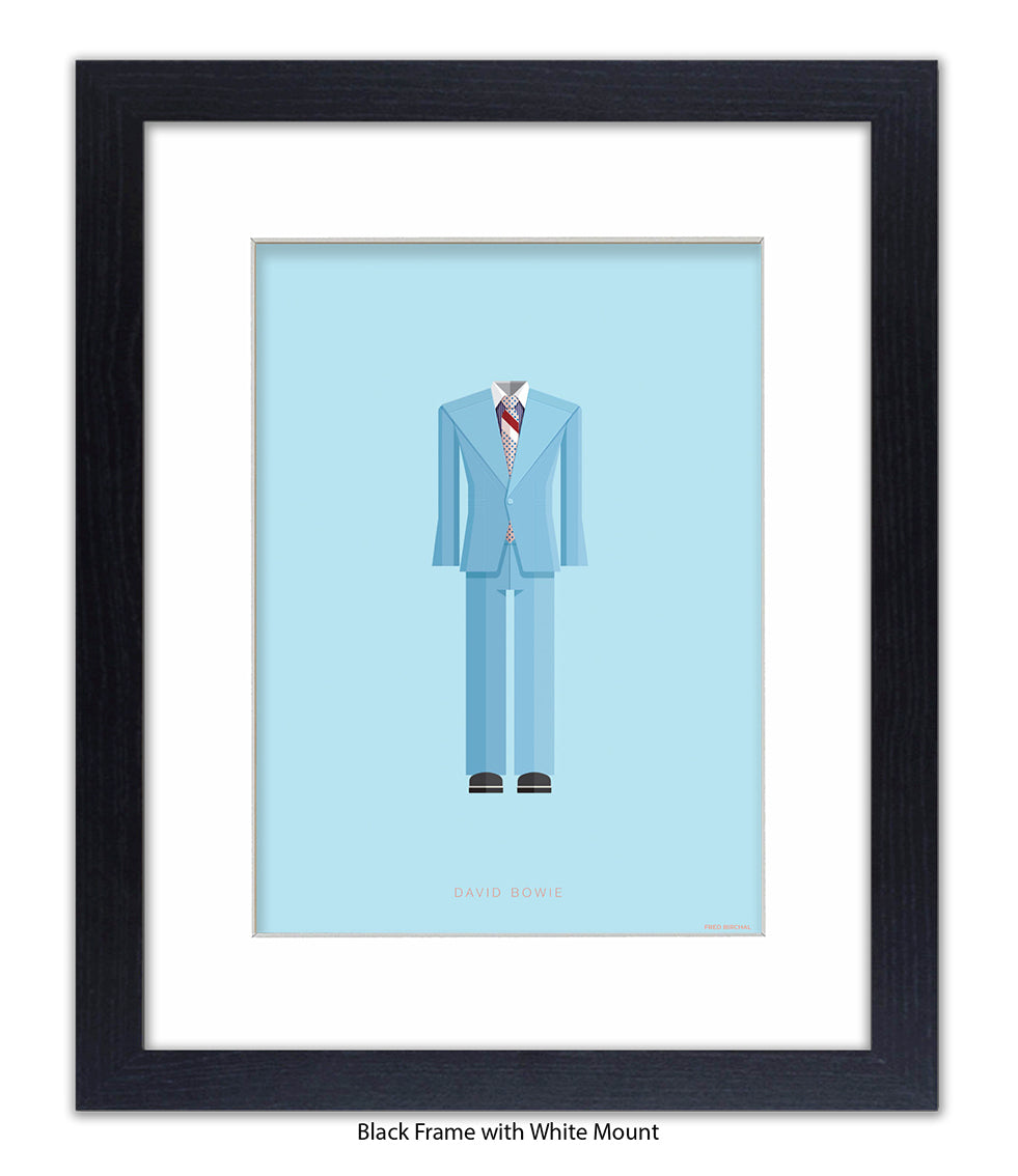 David Bowie Blue Fred Birchal Art Print
