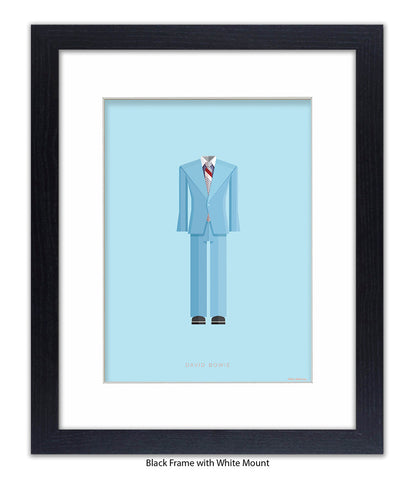 David Bowie Blue Fred Birchal Art Print