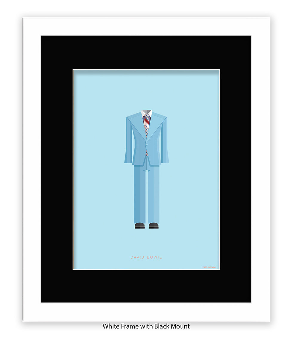 David Bowie Blue Fred Birchal Art Print