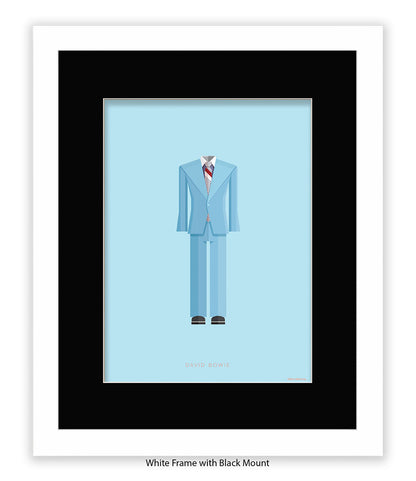 David Bowie Blue Fred Birchal Art Print