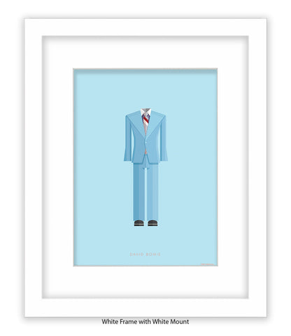 David Bowie Blue Fred Birchal Art Print