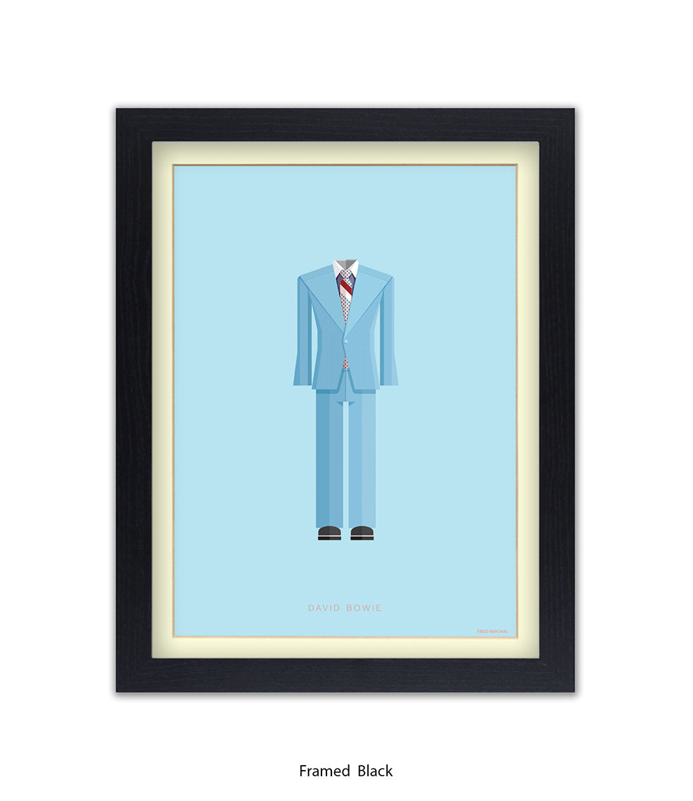 David Bowie Blue Fred Birchal Art Print