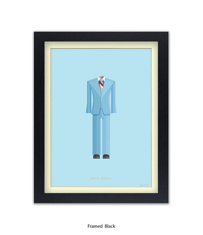 David Bowie Blue Fred Birchal Art Print