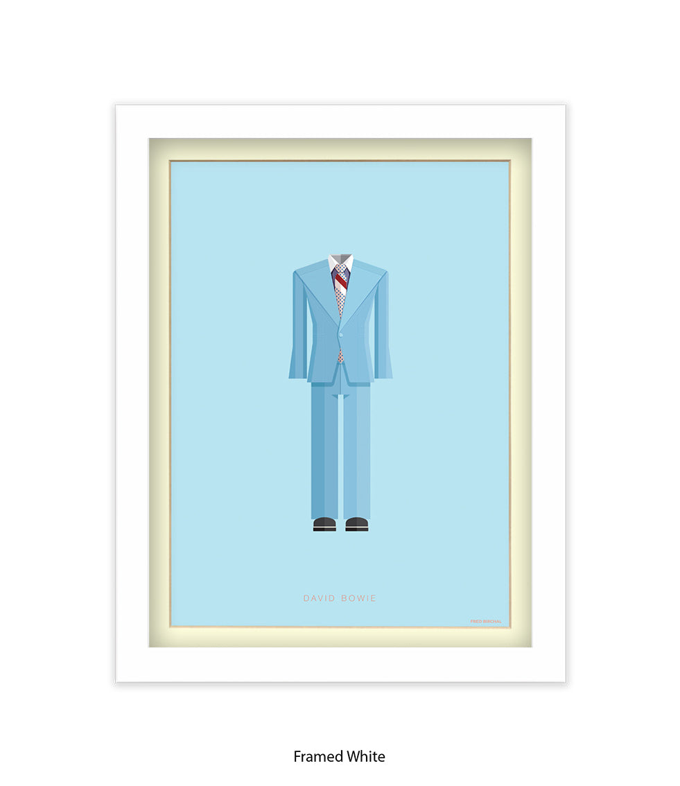 David Bowie Blue Fred Birchal Art Print