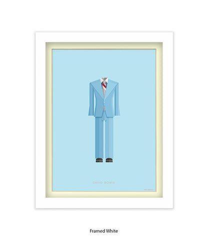 David Bowie Blue Fred Birchal Art Print