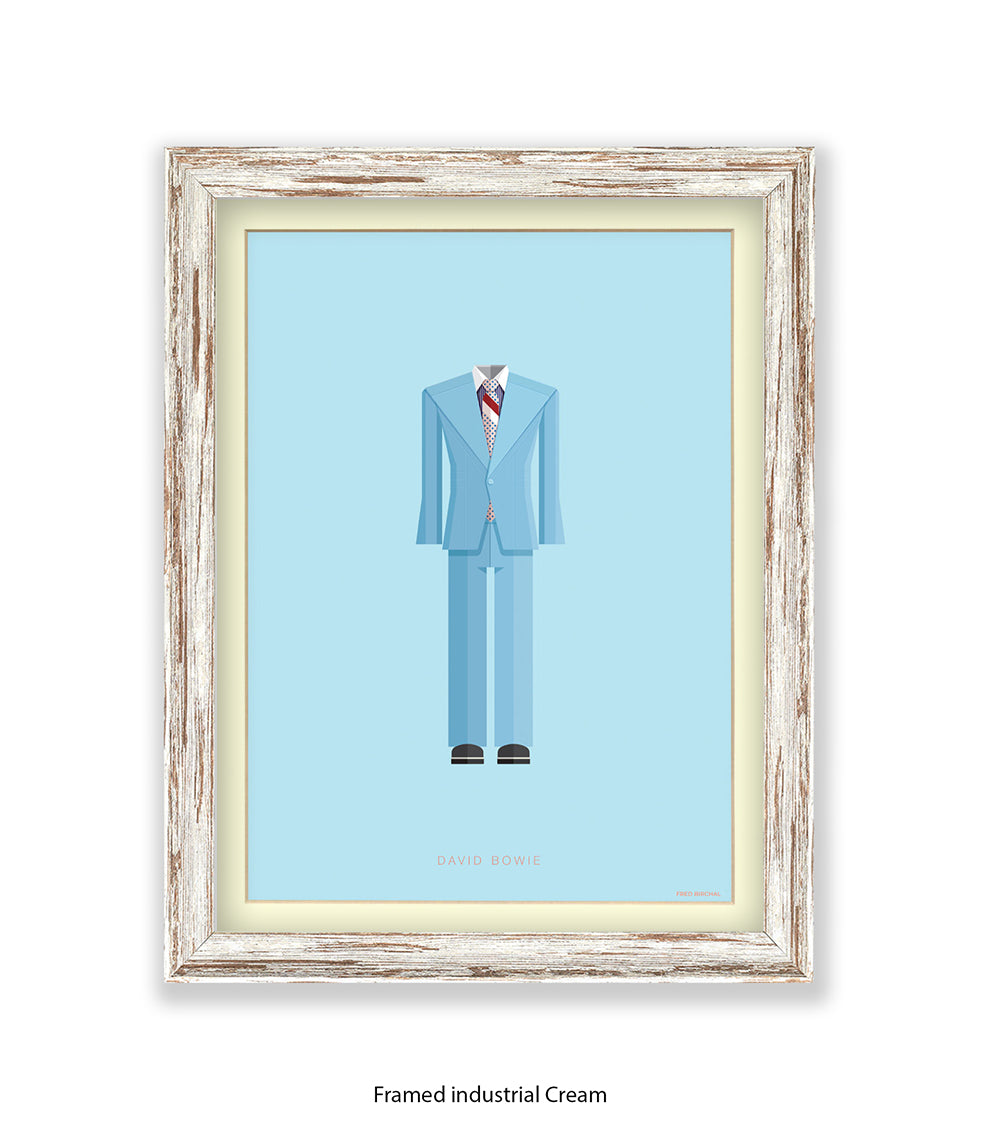 David Bowie Blue Fred Birchal Art Print