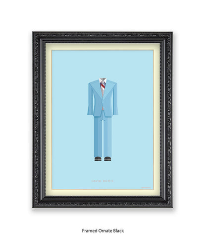 David Bowie Blue Fred Birchal Art Print