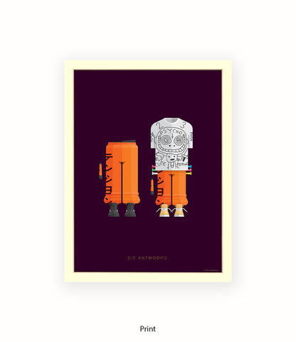 Die Antwoord Fred Birchal Art Print