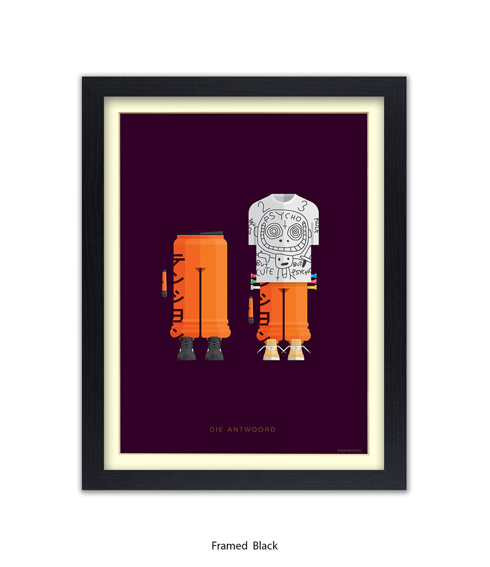 Die Antwoord Fred Birchal Art Print