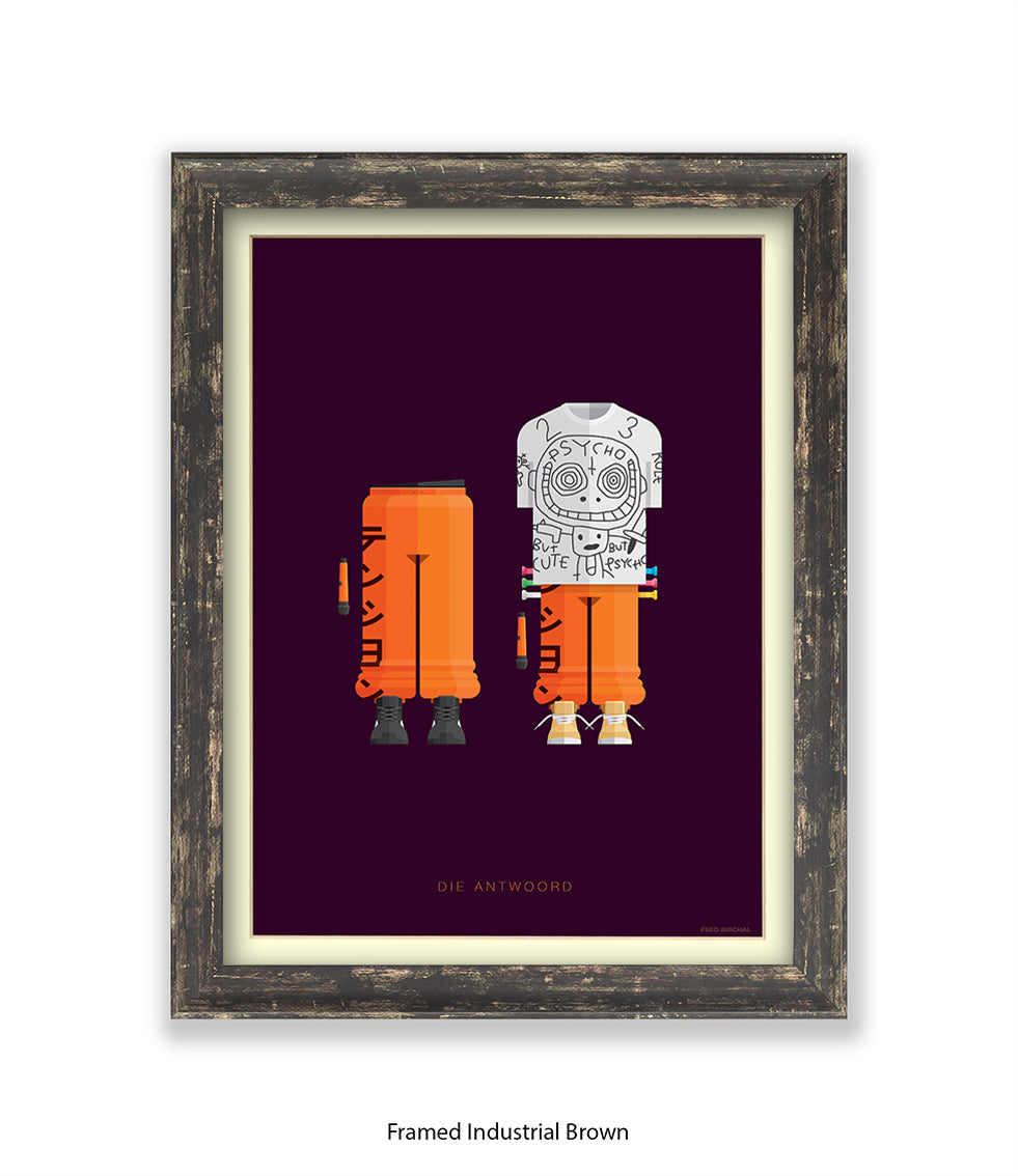 Die Antwoord Fred Birchal Art Print