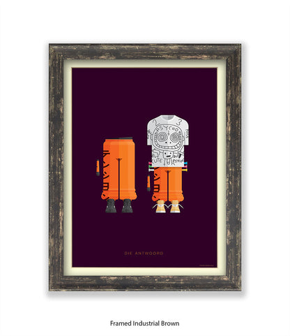 Die Antwoord Fred Birchal Art Print