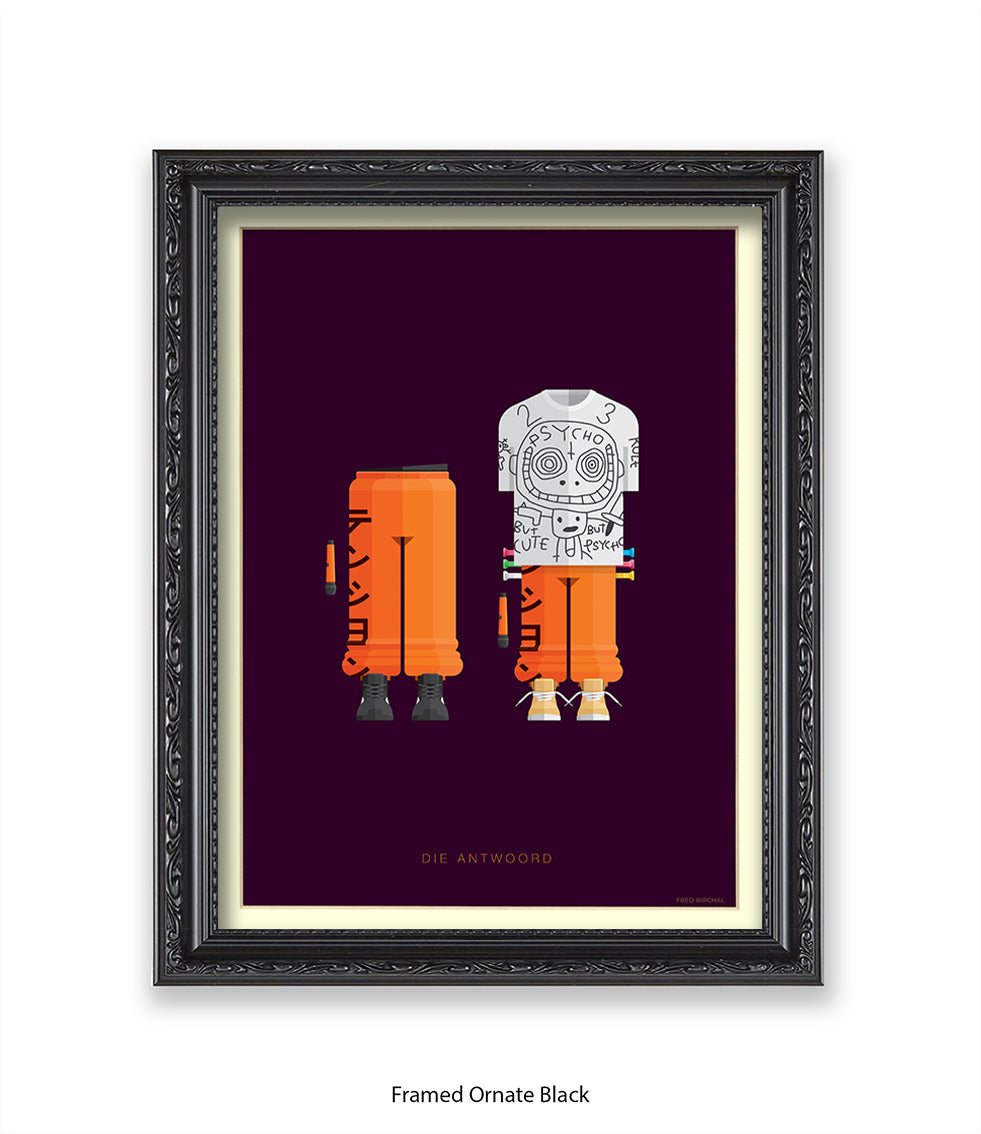 Die Antwoord Fred Birchal Art Print
