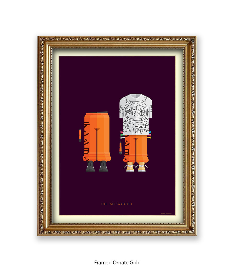Die Antwoord Fred Birchal Art Print