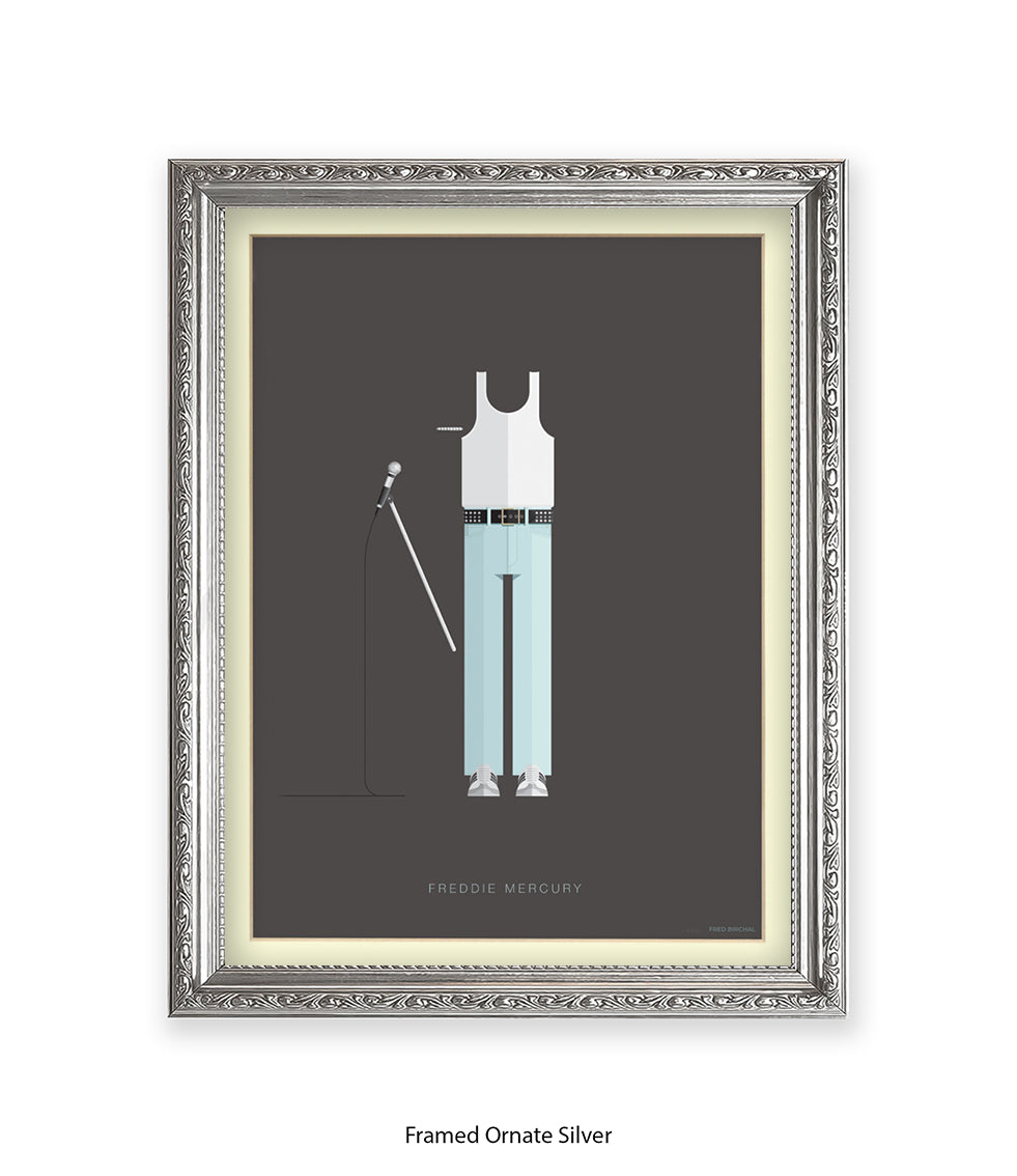 Freddie Mercury Vest Fred Birchal Art Print