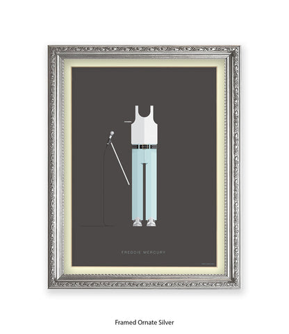 Freddie Mercury Vest Fred Birchal Art Print