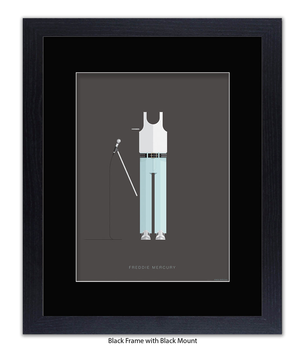 Freddie Mercury Vest Fred Birchal Art Print
