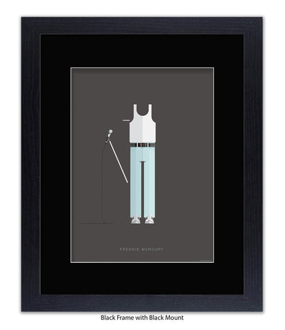 Freddie Mercury Vest Fred Birchal Art Print