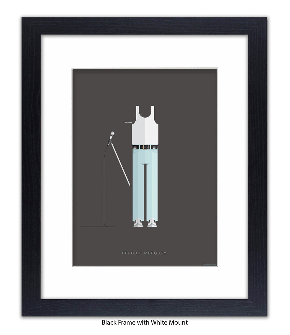 Freddie Mercury Vest Fred Birchal Art Print