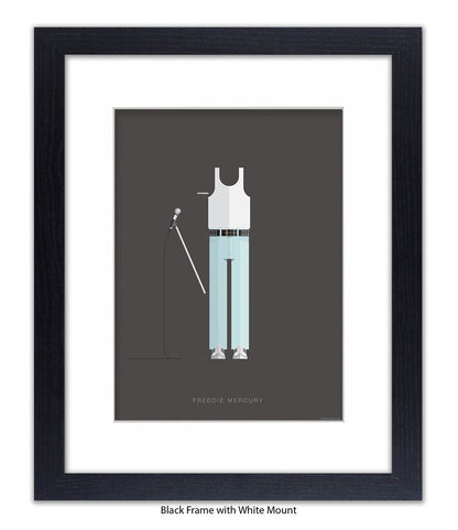 Freddie Mercury Vest Fred Birchal Art Print