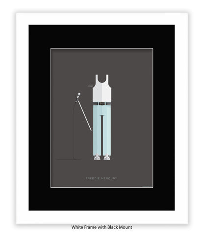 Freddie Mercury Vest Fred Birchal Art Print