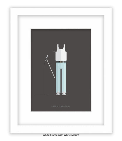 Freddie Mercury Vest Fred Birchal Art Print