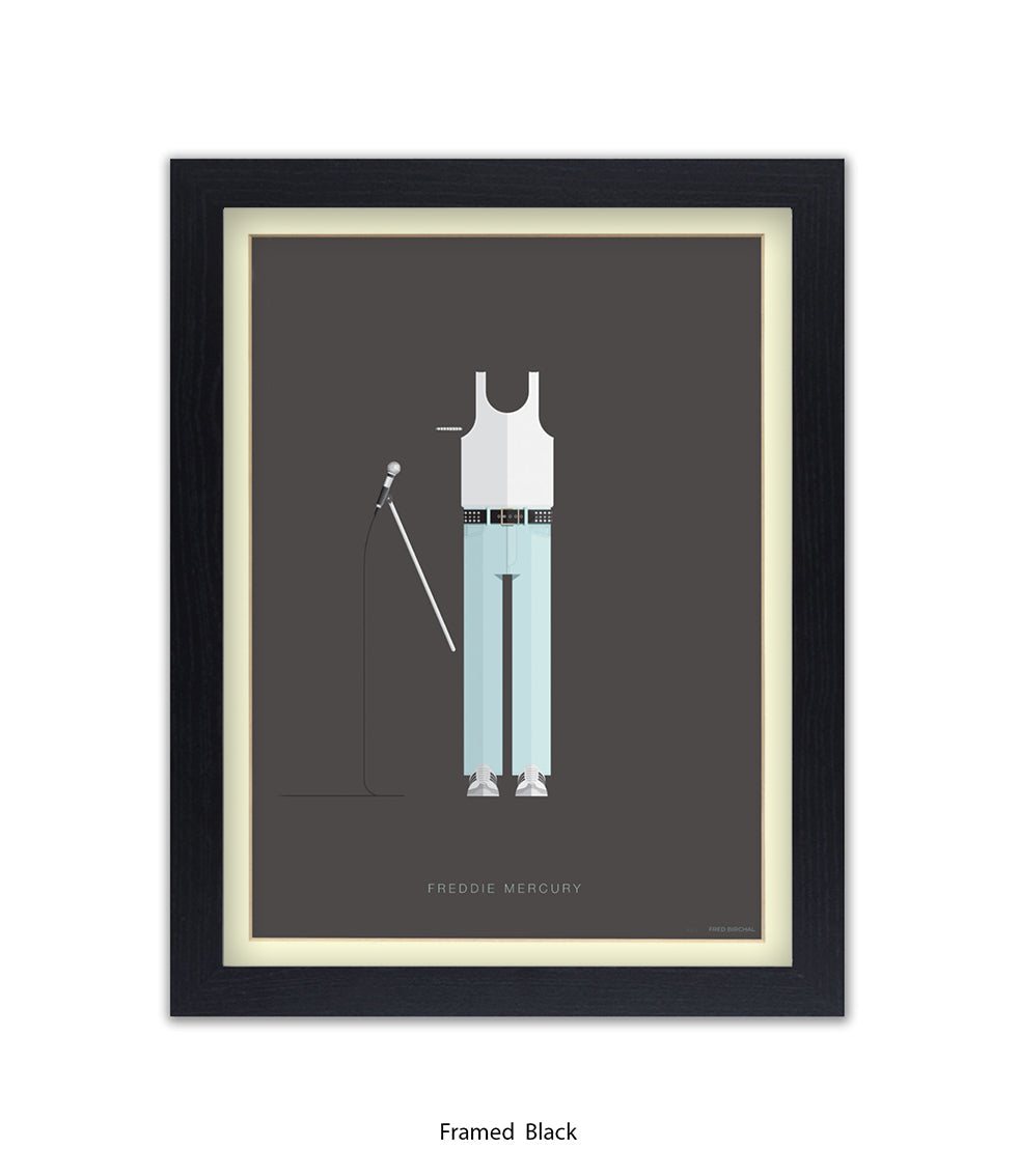 Freddie Mercury Vest Fred Birchal Art Print