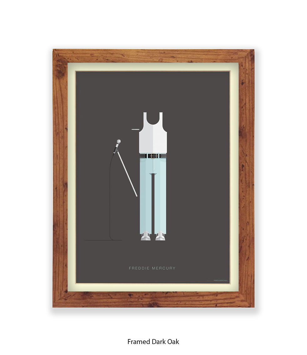 Freddie Mercury Vest Fred Birchal Art Print