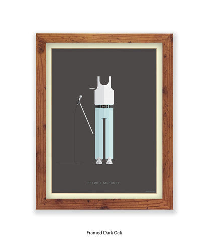 Freddie Mercury Vest Fred Birchal Art Print