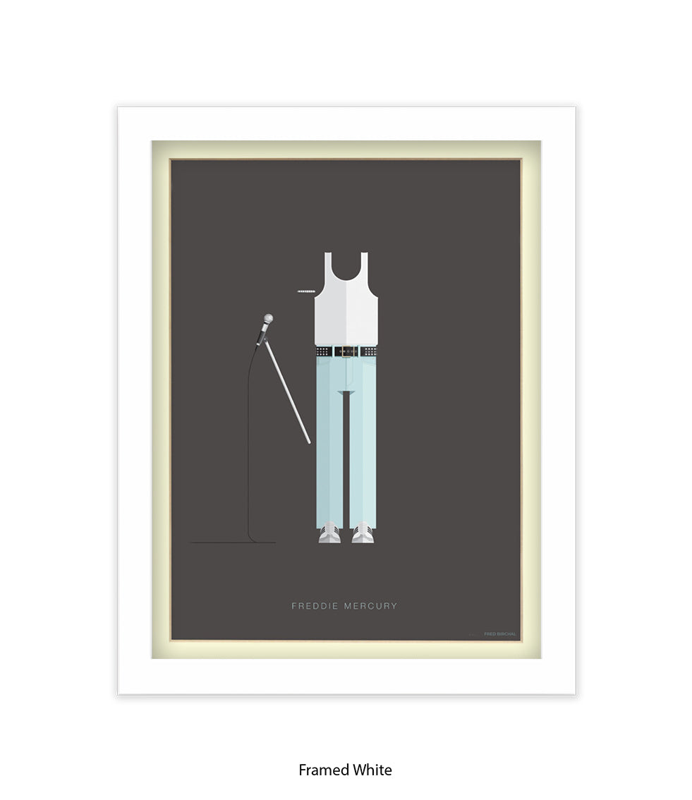 Freddie Mercury Vest Fred Birchal Art Print
