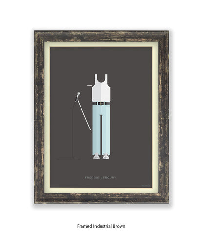 Freddie Mercury Vest Fred Birchal Art Print