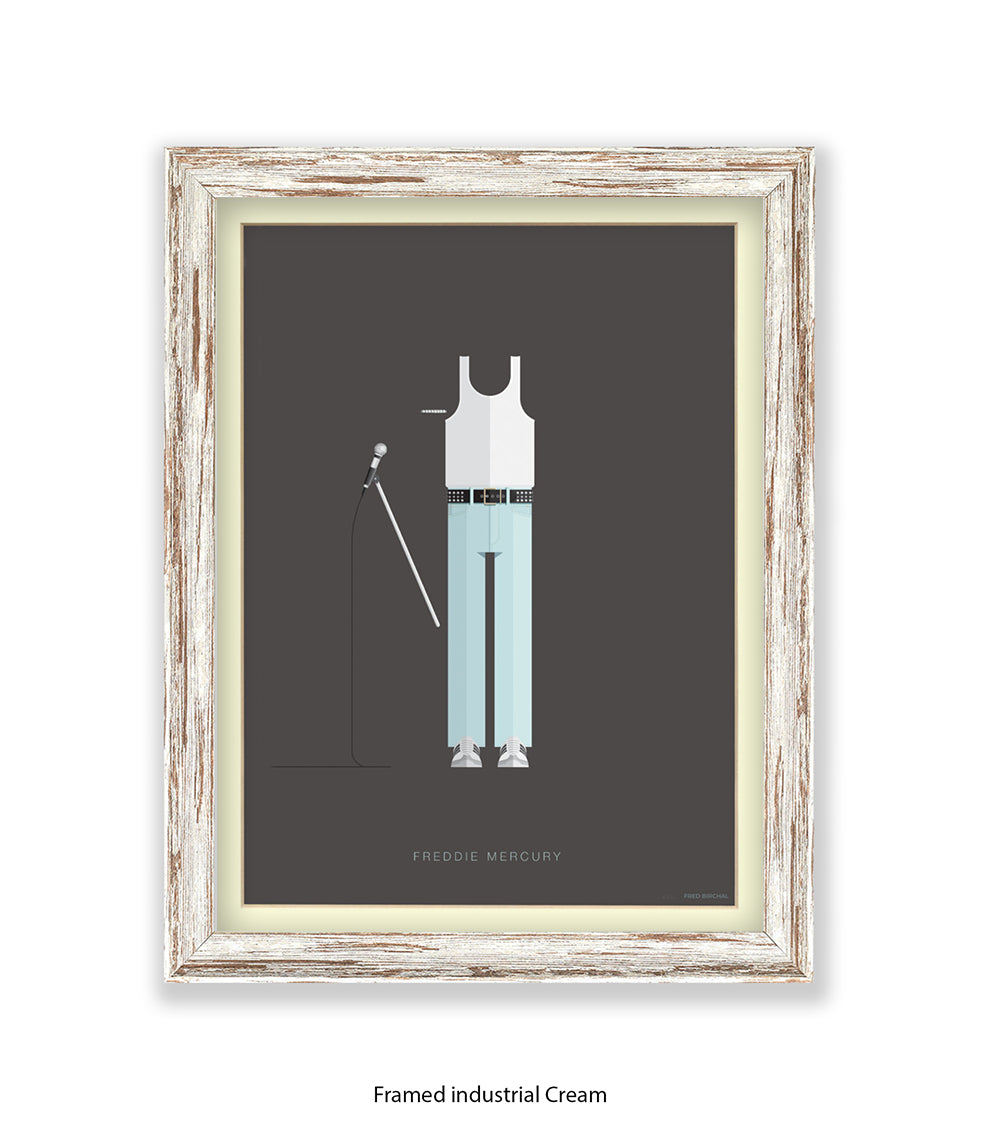 Freddie Mercury Vest Fred Birchal Art Print