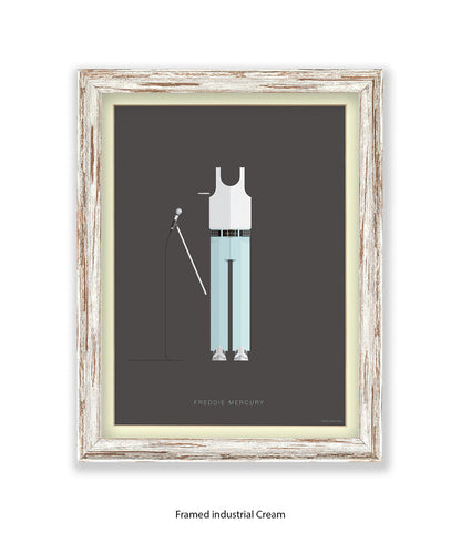Freddie Mercury Vest Fred Birchal Art Print