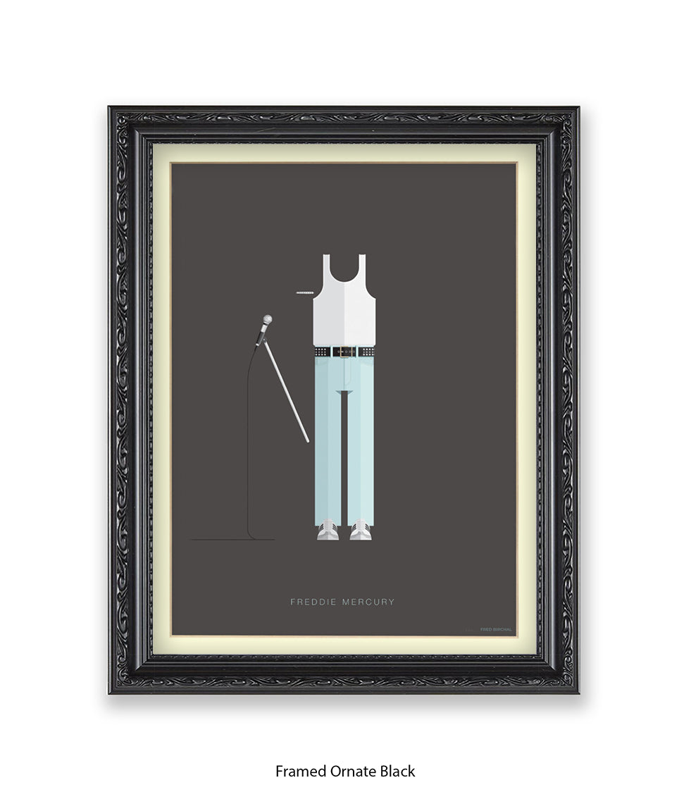 Freddie Mercury Vest Fred Birchal Art Print