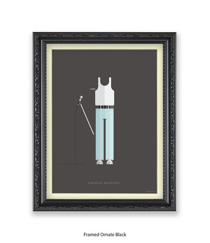 Freddie Mercury Vest Fred Birchal Art Print