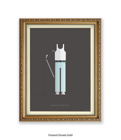 Freddie Mercury Vest Fred Birchal Art Print